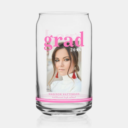 Fotogradatiepartij Elegant modern script Blikvorm Glas (Voorkant)