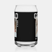 Fotogradatiepartij Elegant modern script Blikvorm Glas (Links)