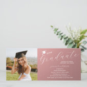 Fotogradatiepartij Elegant modern script Kaart (Staand voorkant)