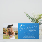 Fotogradatiepartij Elegant modern script Kaart (Staand voorkant)