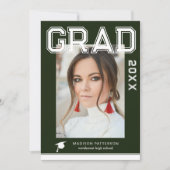 Fotogradatiepartij Elegant modern script Kaart (Voorkant)