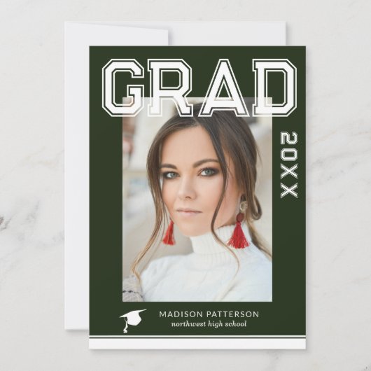 Fotogradatiepartij Elegant modern script Kaart (Voorkant)