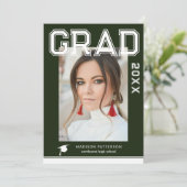 Fotogradatiepartij Elegant modern script Kaart (Staand voorkant)