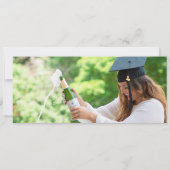 Fotogradatiepartij Elegant modern script Kaart (Achterkant)