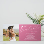 Fotogradatiepartij Elegant modern script Kaart (Staand voorkant)