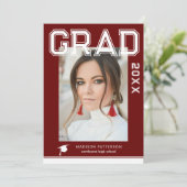 Fotogradatiepartij Elegant modern script Kaart (Staand voorkant)