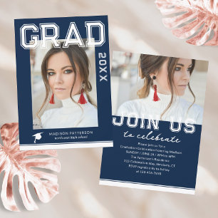 Fotogradatiepartij Elegant modern script Kaart