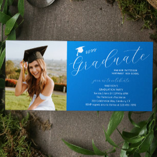 Fotogradatiepartij Elegant modern script Kaart