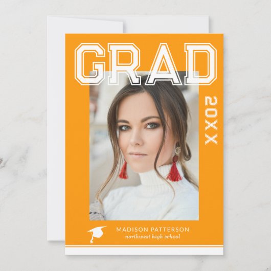 Fotogradatiepartij Elegant modern script Kaart (Voorkant)