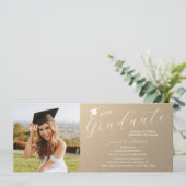 Fotogradatiepartij Elegant modern script Kaart (Staand voorkant)