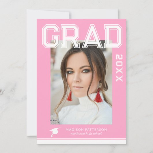 Fotogradatiepartij Elegant modern script Kaart (Voorkant)