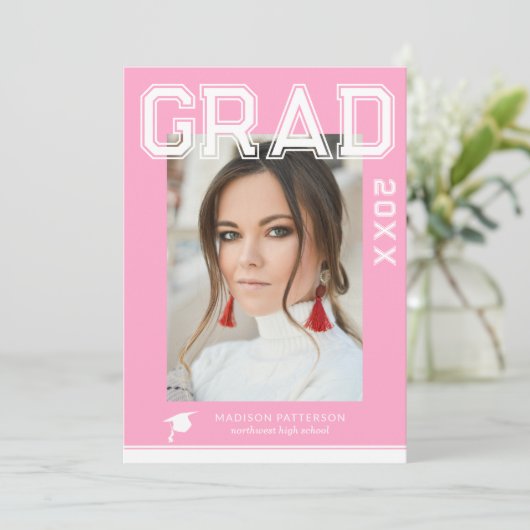 Fotogradatiepartij Elegant modern script Kaart (Staand voorkant)