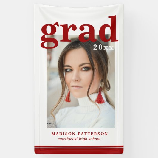 Fotogradatiepartij Elegant modern script Spandoek (Verticaal)