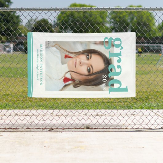 Fotogradatiepartij Elegant modern script Spandoek (Insitu)