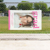 Fotogradatiepartij Elegant modern script Spandoek (Insitu)