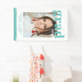 Fotogradatiepartij Elegant modern script Spandoek (Insitu)