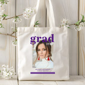 Fotogradatiepartij Elegant modern script Tote Bag