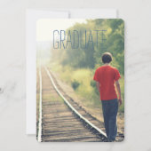 Fotogradatiepartij High School Afstuderen blauw Kaart (Voorkant)