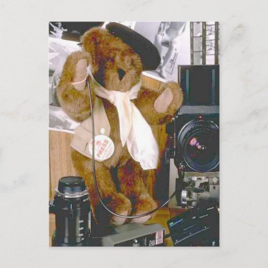 Fotografe Beer - Persjournaliste Briefkaart (Voorkant)