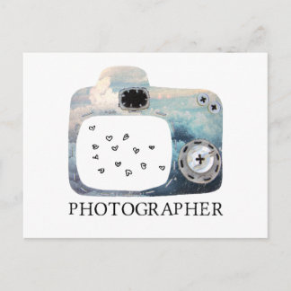 Fotografe camera - Harten Briefkaart