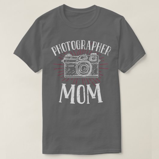 Fotografe mama - Fotografie camera T-shirt (Design voorkant)