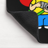 Fotografe meisje 1 muismat (Hoek)