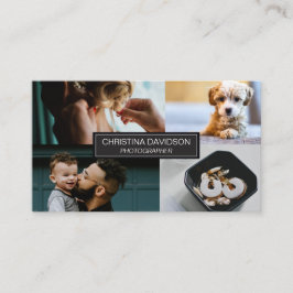  fotografe portefeuille van werkzaamheden visitekaartje