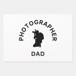 Fotografe vader inpakpapier vel