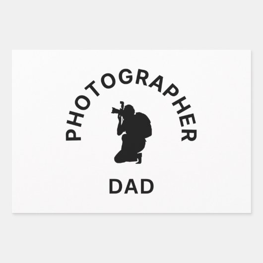 Fotografe vader inpakpapier vel (Voorkant)