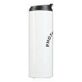 Fotografe vader thermosbeker (Gedraaid links)