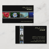 Fotografe visitekaartjes foto's sjabloon (Voorkant / Achterkant)