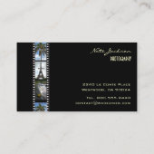 Fotografe visitekaartjes foto's sjabloon (Achterkant)