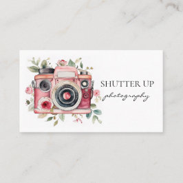 Fotografe Waterverf camera's Visitekaartje