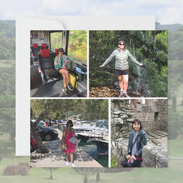 Fotografeer herinneringen. Vier foto montage