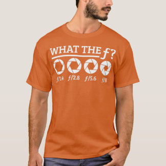 Fotografen Camera Aperture Fotografie T-shirt