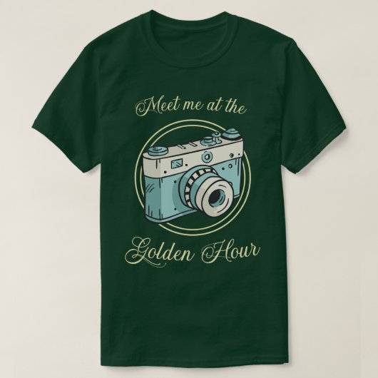 Fotografen  Camera T-shirt (Design voorkant)