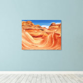 Fotografen Paradise The Wave Originele beeldende k Canvas Afdruk (Insitu (Houten vloer))