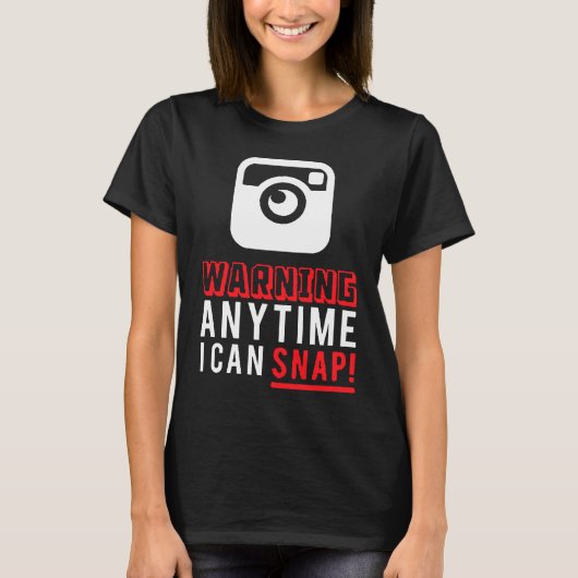 Fotografen T-shirt (Voorkant)