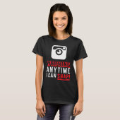 Fotografen T-shirt (Voorkant volledig)