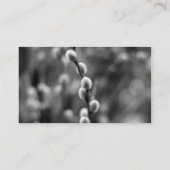 Fotografen van bijgesneden cameralens visitekaartje (Achterkant)