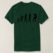 Fotografher and the evolution t-shirt (Design voorkant)