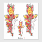 Fotografia de flor sticker (Vel)