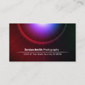 Fotografie 3,5 x 2,0-inch Visitekaartje (Achterkant)