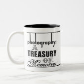 Fotografie A Schatkist van Herinneringen Tweekleurige Koffiemok (Links)