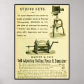  fotografie-ad ~ Studio-sets Poster (Voorkant)