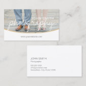 Fotografie Afbeelding achtergrond evenement fotogr Visitekaartje (Voorkant / Achterkant)
