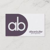 Fotografie Allison Butler Visitekaartje (Achterkant)