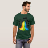 Fotografie Art Camera Rainbow Fotograaf T-shirt (Voorkant volledig)