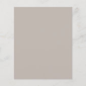 Fotografie Bedrijf Je Logo Earthy Menu (Achterkant)