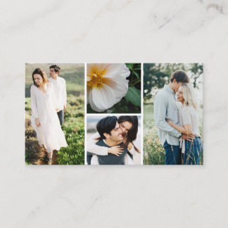 Fotografie Bedrijfs Veelvoudige Foto's Visitekaartje